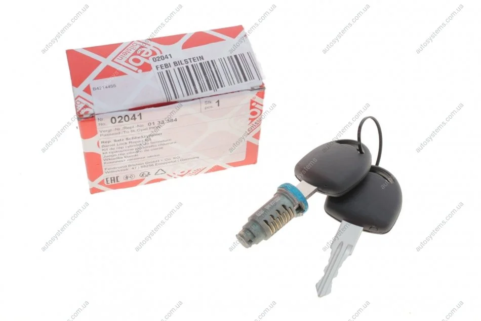 Сердцевина замка дверей Opel Kadett/Corsa -93 FEBI BILSTEIN 02041 (фото 1)