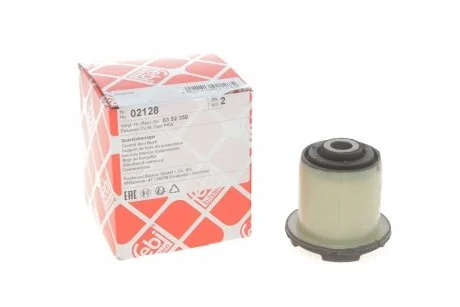Сайлентблок важеля (переднього/знизу/ззаду) Opel Astra G 98-05 FEBI BILSTEIN 02128