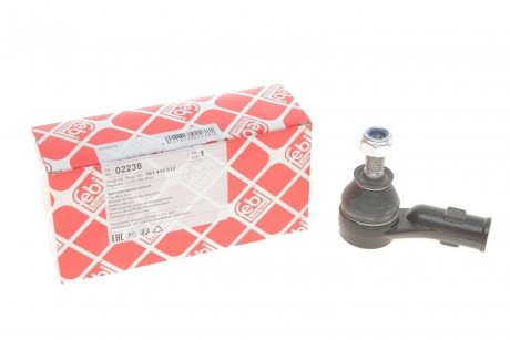 Наконечник тяги рульової (R) VW Golf II/III Passat III/IV 1.0-2.0 TDI/GTI 84-02 FEBI BILSTEIN 02238