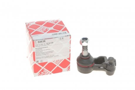 Наконечник тяги рульової (R) Opel Kadett E -91/Daewoo Lanos 95- FEBI BILSTEIN 02636