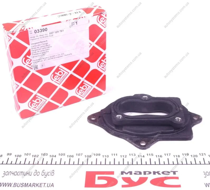 Подушка карбюратора VW Passat 1.6 88-92 FEBI BILSTEIN 03390 (фото 1)