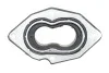 Подушка карбюратора VW Passat 1.3-1.8 -88 FEBI BILSTEIN 03605 (фото 3)