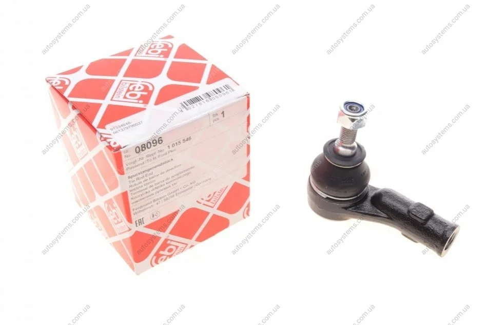 Наконечник тяги рульової (R) Ford Escort 91-01 FEBI BILSTEIN 08096 (фото 1)