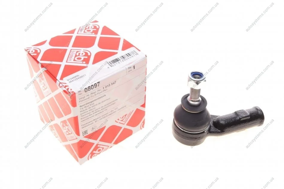 Наконечник тяги рульової (L) Ford Escort 90-01 FEBI BILSTEIN 08097 (фото 1)