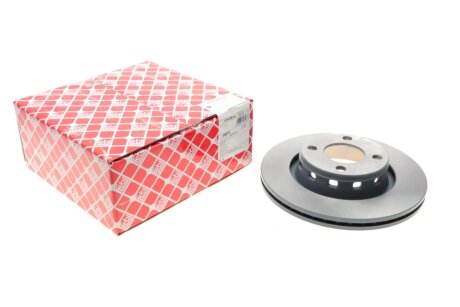 Диск гальмівний (передній) Audi 80/Coupe/Cabriolet 1.6-2.6 88-00 (280x22) FEBI BILSTEIN 08573