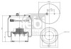 Пневморессора FEBI BILSTEIN 101269 (фото 1)