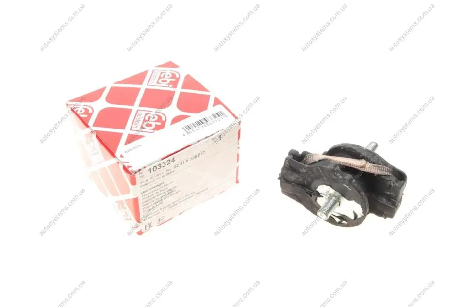 Подушка КПП BMW 1 (F20)/2 (F22)/3 (F30) 11- (B37/N13/N47/N55) FEBI BILSTEIN 103324 (фото 1)