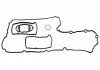 Прокладка кришки клапанів BMW X4 (F26)/X5 (F15/F85) 14- (к-кт) (N20/N26) FEBI BILSTEIN 104073 (фото 1)