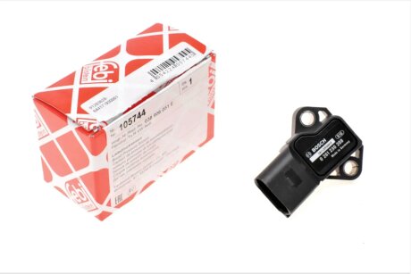 Датчик тиску наддува VW T5/T6 2.0 TSI 16V 09- FEBI BILSTEIN 105744 (фото 1)