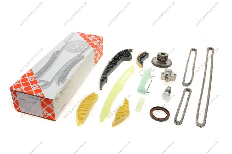 Комплект ланцюга ГРМ VW Golf VII 2.0 GTI 12-/Audi A4/A6/Q5 2.0 TFSI 07-18 FEBI BILSTEIN 106512 (фото 1)