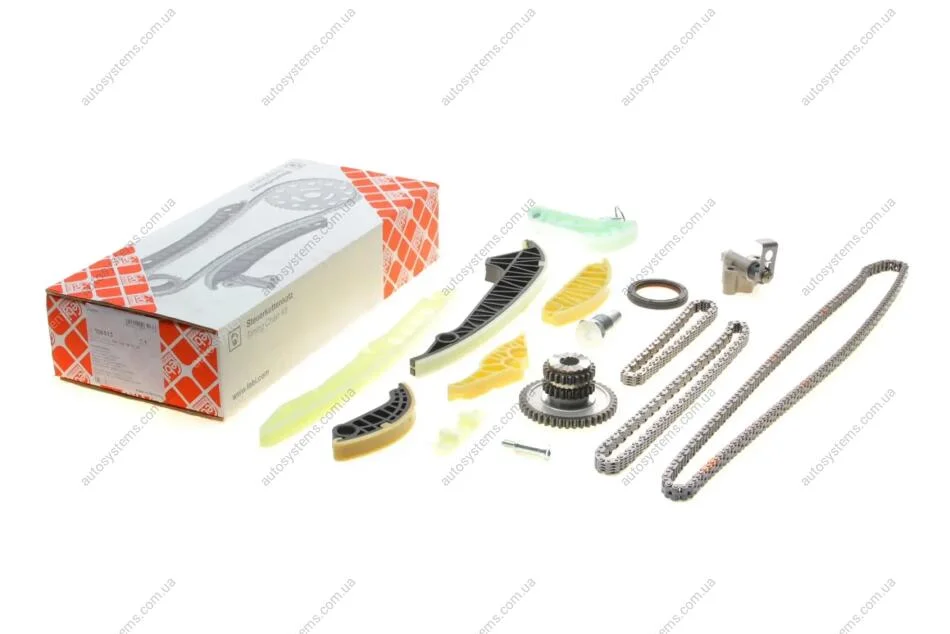 Комплект ланцюга ГРМ Audi A3/A4/Skoda Octavia/Superb/VW Golf 1.8-2.0TFSI 04-15 (96 ланок) FEBI BILSTEIN 106513 (фото 1)
