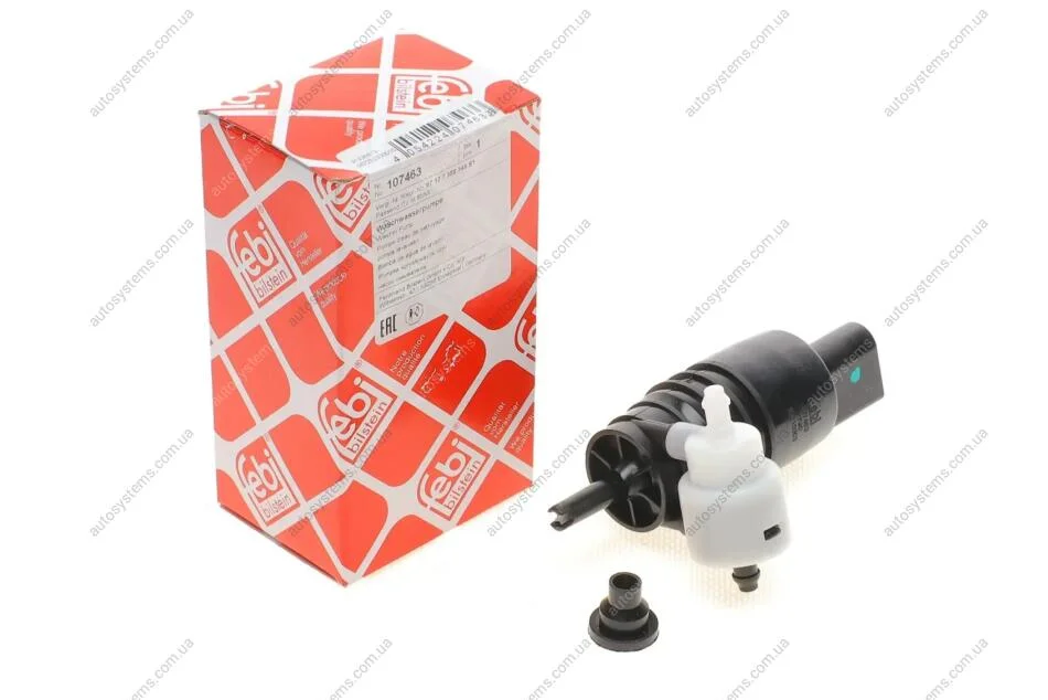 Насос омивача скла BMW 2 (F45/F46)/5 (G31)/X1 (F48)/X2 (F39)/X3 (G01/F97) 14- FEBI BILSTEIN 107463 (фото 1)