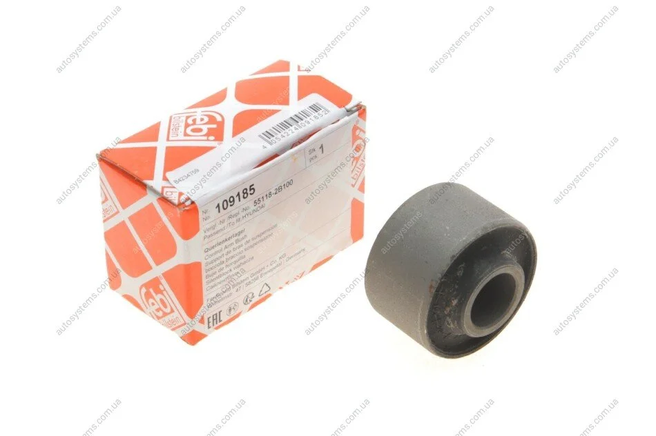 Сайлентблок важеля (заднього) Hyundai Santa Fe 06-12 FEBI BILSTEIN 109185 (фото 1)