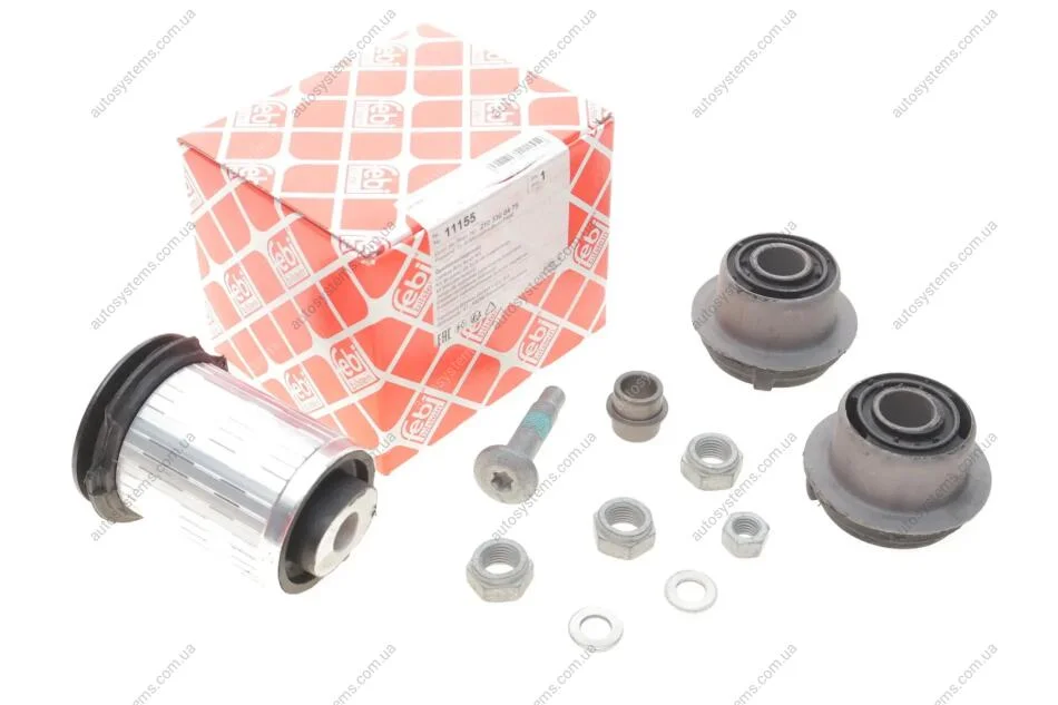 Ремкомплект важеля (переднього/нижнього) MB E-class (W210) 95-03 FEBI BILSTEIN 11155 (фото 1)