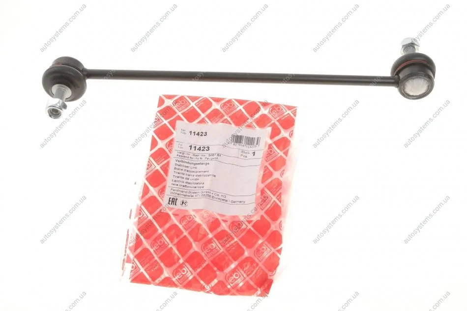 Тяга стабілізатора (переднього) Citroen Berlingo -08 FEBI BILSTEIN 11423 (фото 1)