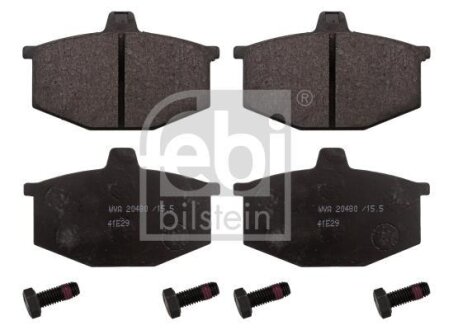 Тормозные колодки дисковые, комплект FEBI BILSTEIN 116181