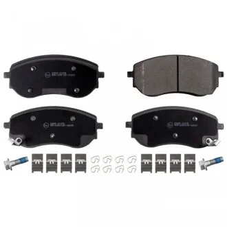 Тормозные колодки дисковые, комплект FEBI BILSTEIN 116229