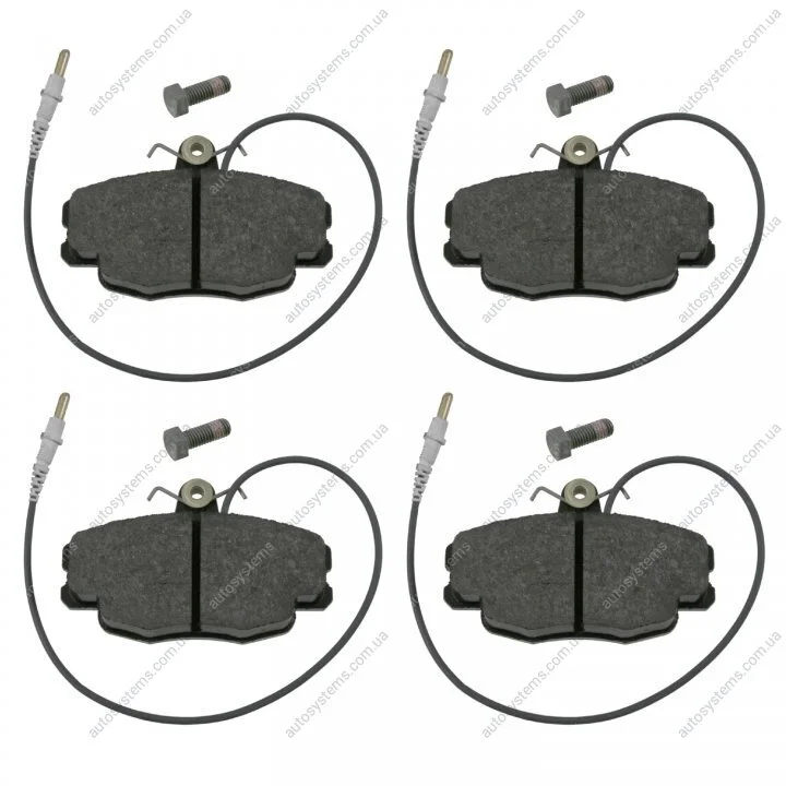 Тормозные колодки дисковые, комплект FEBI BILSTEIN 16369 (фото 1)