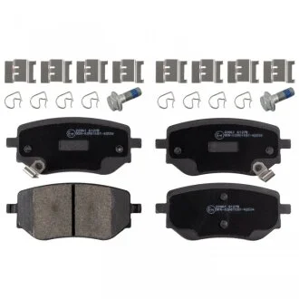 Тормозные колодки дисковые задние, комплект FEBI BILSTEIN 16981