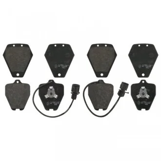Тормозные колодки дисковые, комплект FEBI BILSTEIN 16999
