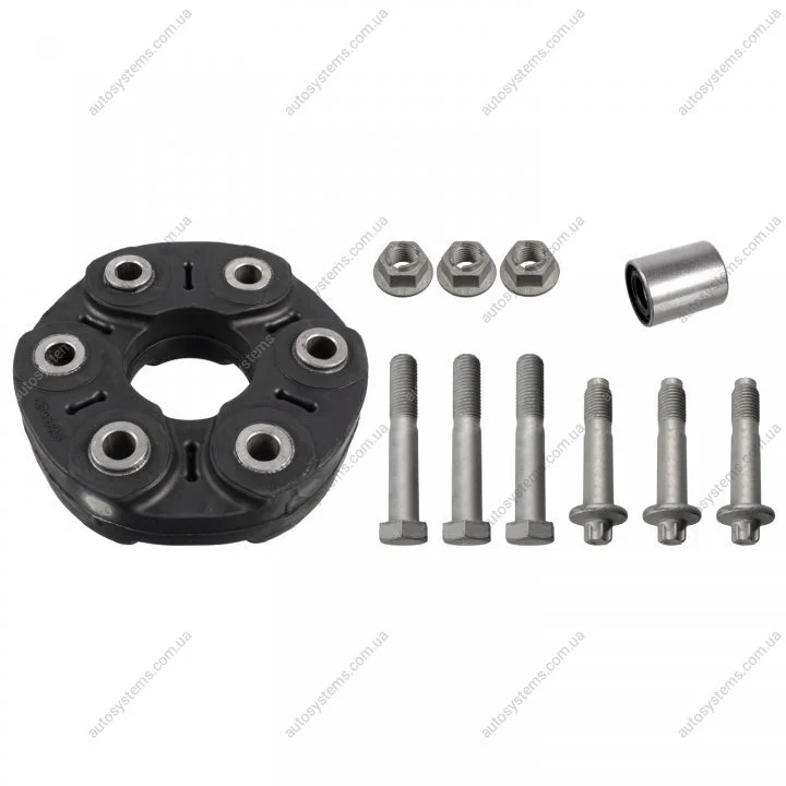 Муфта кардана еластична BMW 1 (E81/E82/E87/E88)/F20/F21)/2 (F22/F87)2 (F23)/3 (E90/E91) 02- B47/N47 FEBI BILSTEIN 171174 (фото 1)