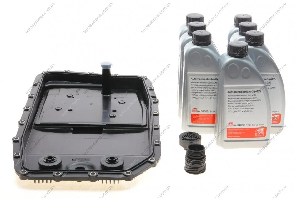 Комплект для заміни оливи АКПП BMW 3 (E90)/5 (E60)/7 (E65-E67) 96- (+ масло) M57/N57/N62 FEBI BILSTEIN 171752 (фото 1)