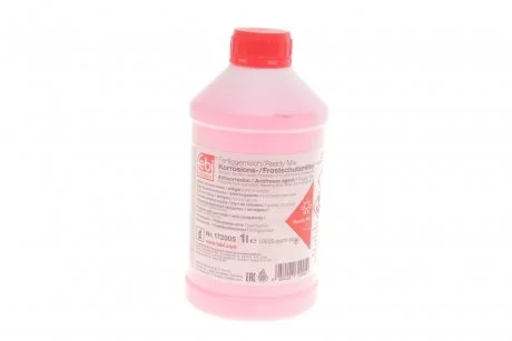 Антифриз готовий до використання G12, -35°C, 1л. червоний FEBI BILSTEIN 172005
