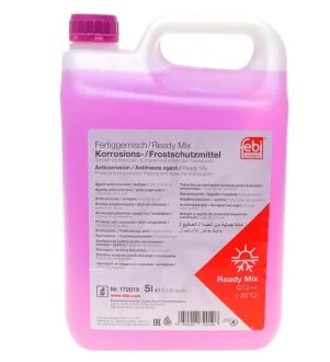 Антифриз (фіолетовий) Readymix G12 Plus Plus (5L) (MB325.5/MB325.6) (-35°C готовий до застосування) FEBI BILSTEIN 172019