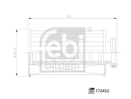 Карбамидный фильтр FEBI BILSTEIN 172452