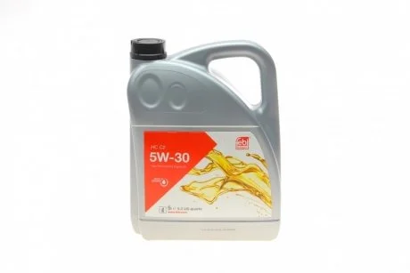 Фото 1 - олива 5W30 SAE HC C2 (5L) (ACEA A5/B5/C2/API CF/SN) FEBI BILSTEIN 173445 Олива 5W30 SAE HC C2 (5L) (ACEA A5/B5/C2/API CF/SN) FEBI BILSTEIN 173445 (фото 1)
