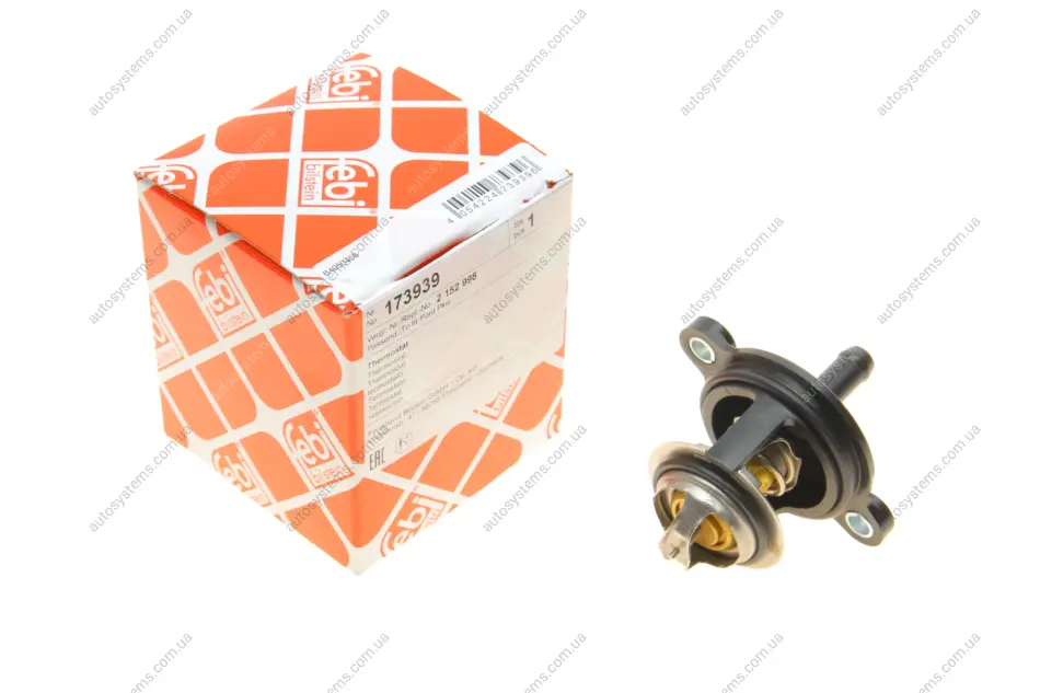 Термостат Ford Transit Connect/Fiesta 1.0 EcoBoost 13- (50°C) FEBI BILSTEIN 173939 (фото 1)