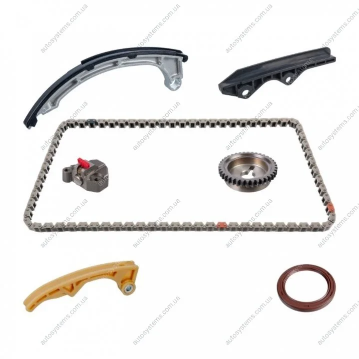 Комплект ланцюга ГРМ Nissan Micra 1.2/1.4 16V 03-10 FEBI BILSTEIN 174881 (фото 1)
