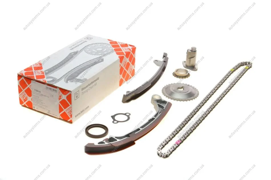 Комплект ланцюга ГРМ Toyota Avensis/Camry 00-09 (ланцюг/натяжник/шестерня) FEBI BILSTEIN 175010 (фото 1)