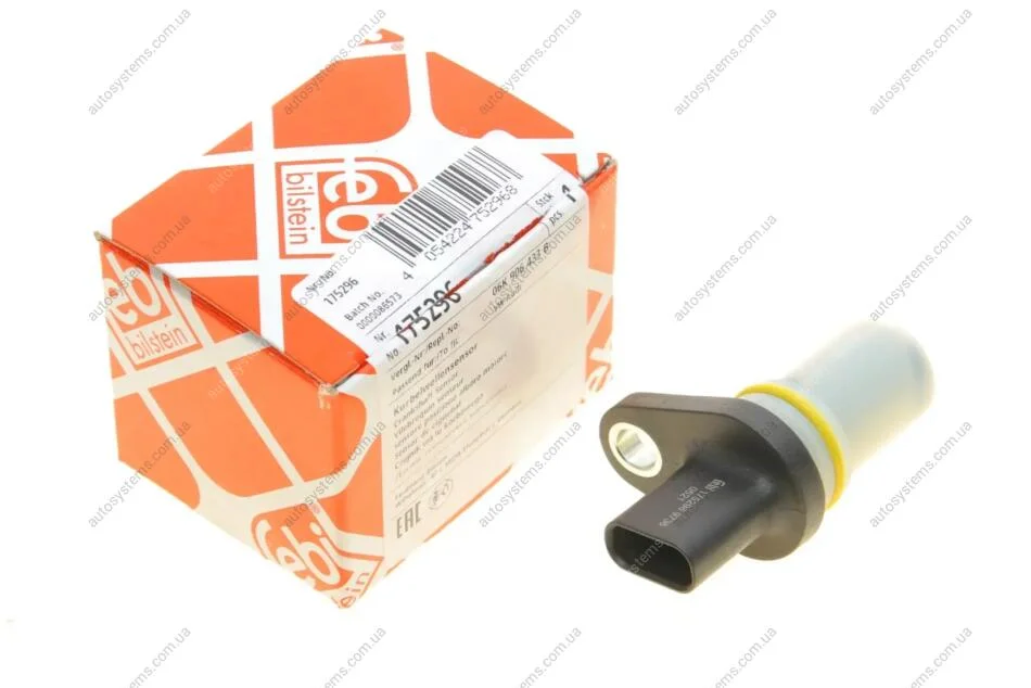 Датчик положення колінвалу VW Golf VII 2.0 13-/Jetta 1.8-2.0 i 12-/Q5 2.0 TFSI Quattro 16- FEBI BILSTEIN 175296 (фото 1)