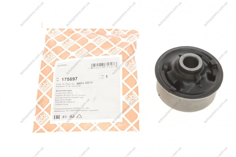 Сайлентблок важеля (переднього) Toyota Auris/Avensis/RAV 4 07- FEBI BILSTEIN 175697 (фото 1)