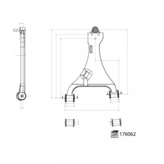 Рычаг подвески FEBI BILSTEIN 176062