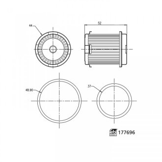 Фильтр АКПП FEBI BILSTEIN 177696