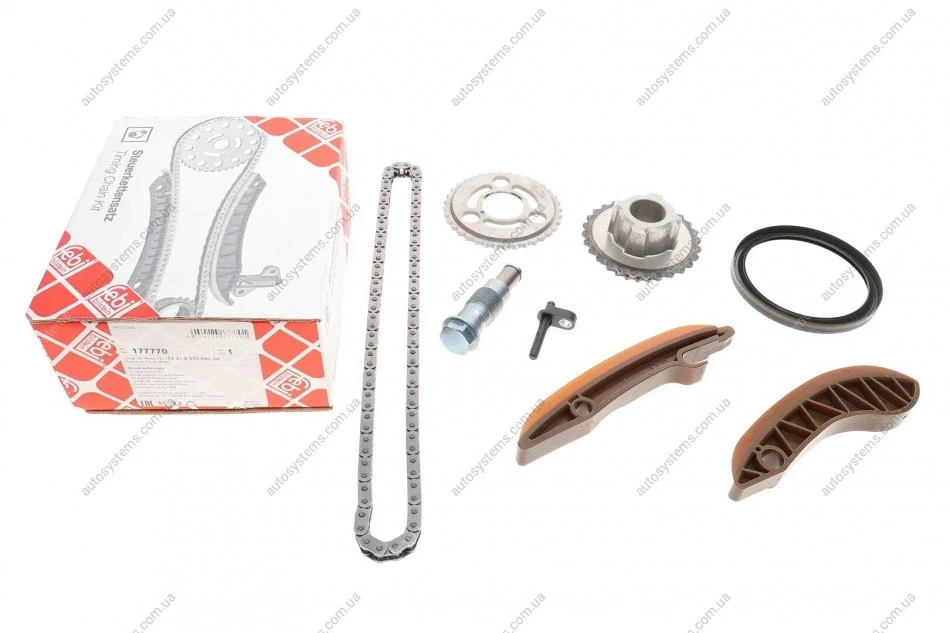 Комплект ланцюга ГРМ BMW 3 (E93/F30)/X3 (F25)/X5 (F15) 06-18 (z=86) (N47/B47) FEBI BILSTEIN 177770 (фото 1)