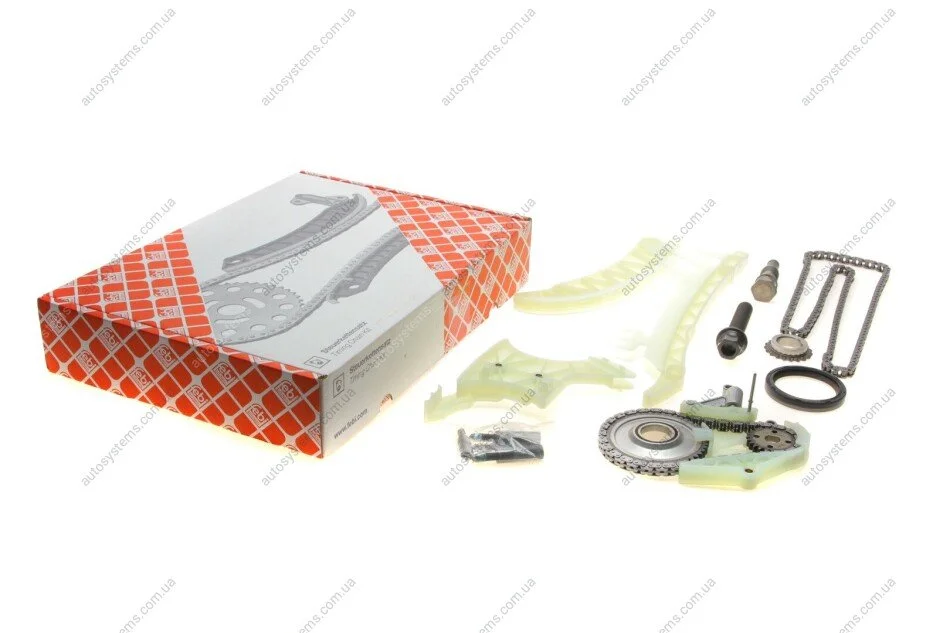 Комплект ланцюга ГРМ BMW 3 (F30)/4 (F33)/5 (F10)/X3 (F25) (N20B20/N26) 10-18 FEBI BILSTEIN 177886 (фото 1)
