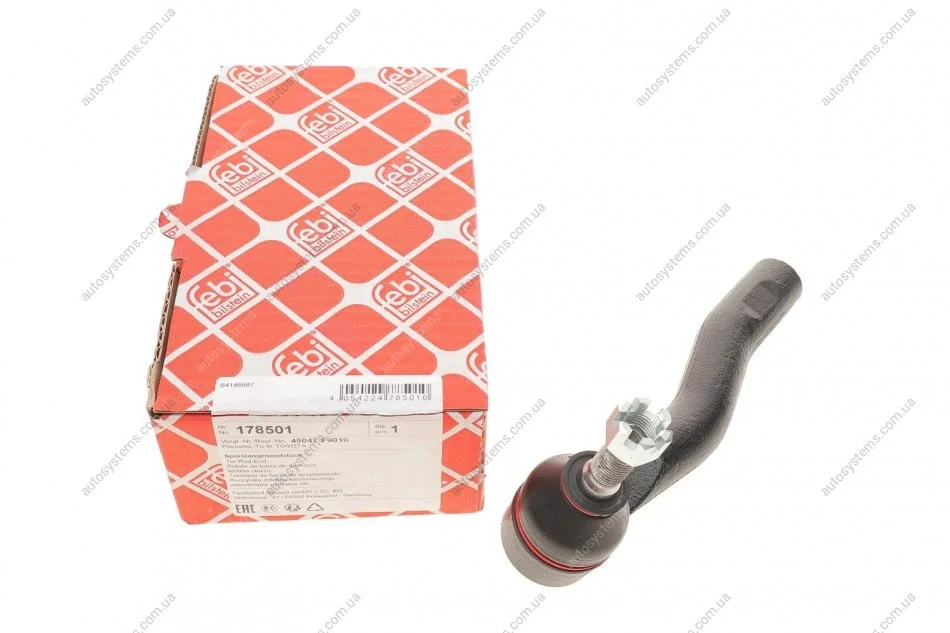 Накінечник тяги керма (L) Toyota C-HR/Aygo 16- FEBI BILSTEIN 178501 (фото 1)