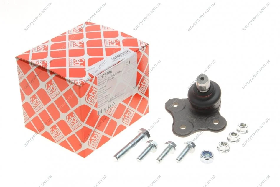 Опора кульова (передня) Fiat Doblo 10- FEBI BILSTEIN 179166 (фото 1)