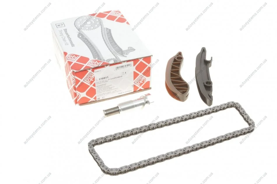 Комплект ланцюга ГРМ Mini Cooper 1.6D 10-16 FEBI BILSTEIN 179511 (фото 1)