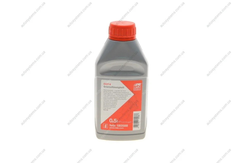 Рідина гальмівна DOT4 (0.5L) FEBI BILSTEIN 180588 (фото 1)