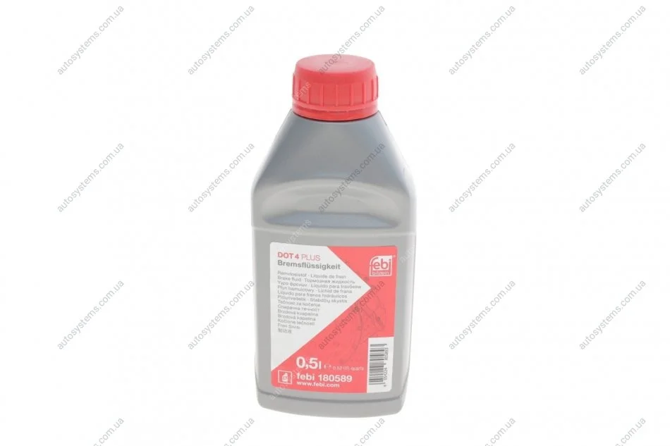 Рідина гальмівна DOT4 Plus (0.5L) FEBI BILSTEIN 180589 (фото 1)