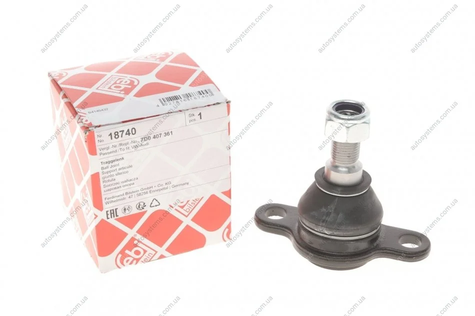 Опора кульова (передня/знизу) VW T4 96-03 FEBI BILSTEIN 18740 (фото 1)