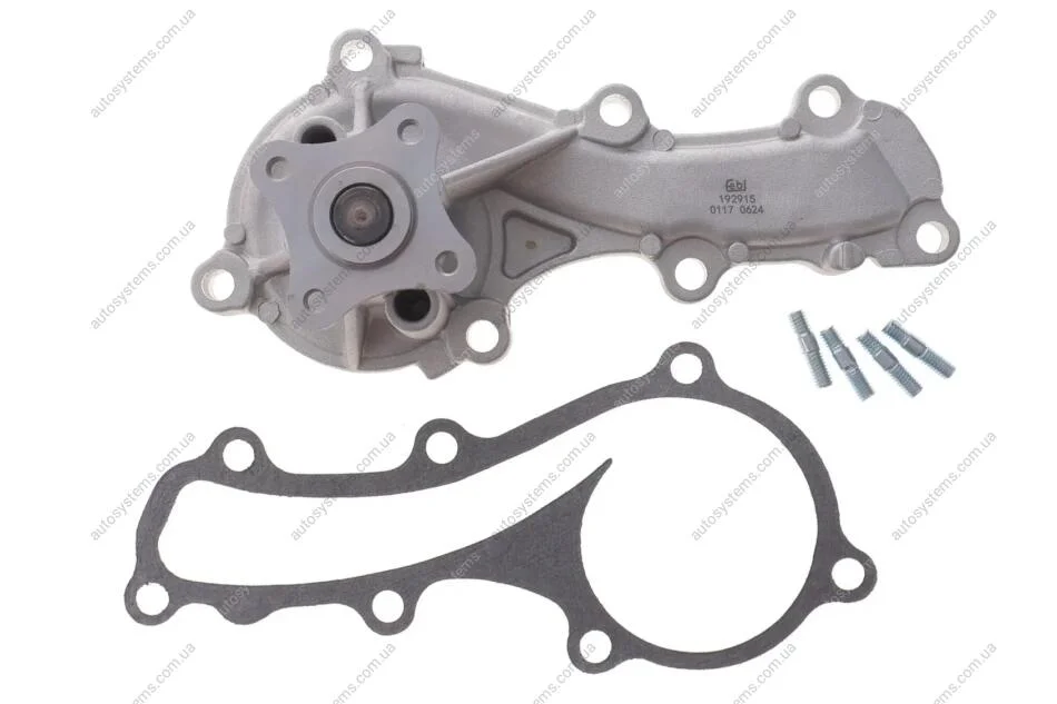 Помпа води Nissan Almera 1.5/1.6/1.8 00-/Primera 1.6/1.8 99-08 FEBI BILSTEIN 192915 (фото 1)