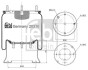 Кожух пневматической рессоры FEBI BILSTEIN 20310 (фото 1)