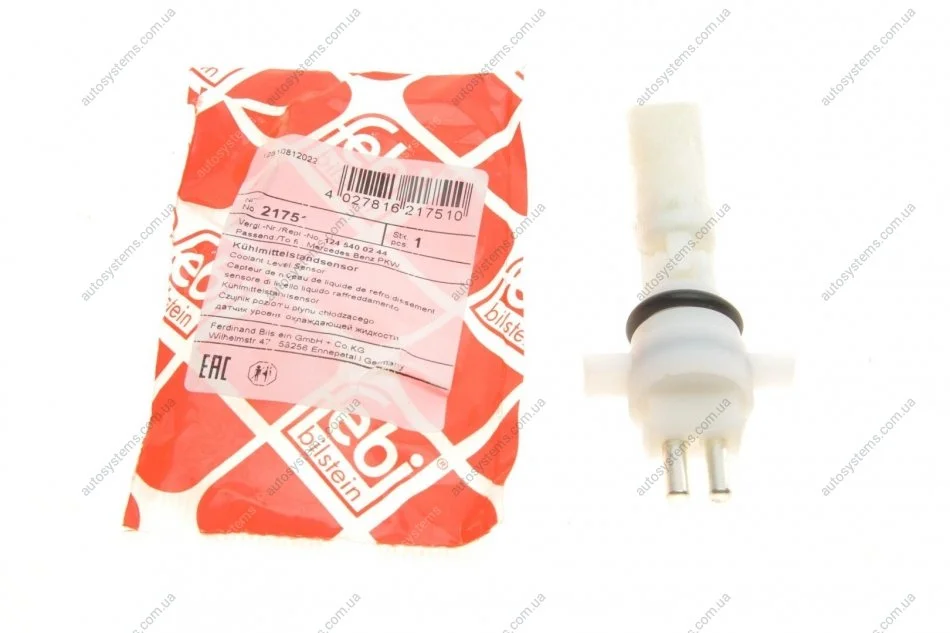 Датчик рівня охолоджуючої рідини MB E-class (W124) FEBI BILSTEIN 21751 (фото 1)