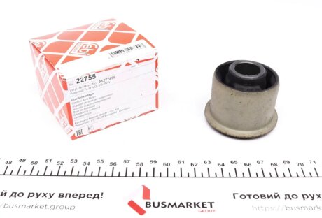 Сайлентблок балки (задньої/спереду/зверху/всередині) Volvo S60/S80 00-10 FEBI BILSTEIN 22755