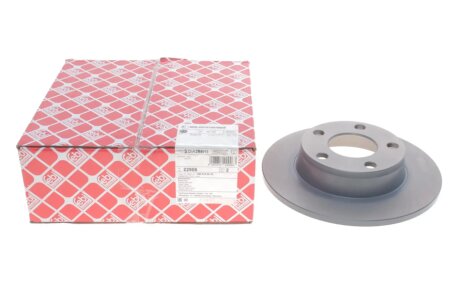 Диск гальмівний (задній) Audi A6 97-05 (255x10) FEBI BILSTEIN 22906